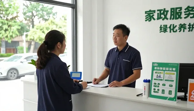 人员经过统一成为家政服务套餐发展的重要工具